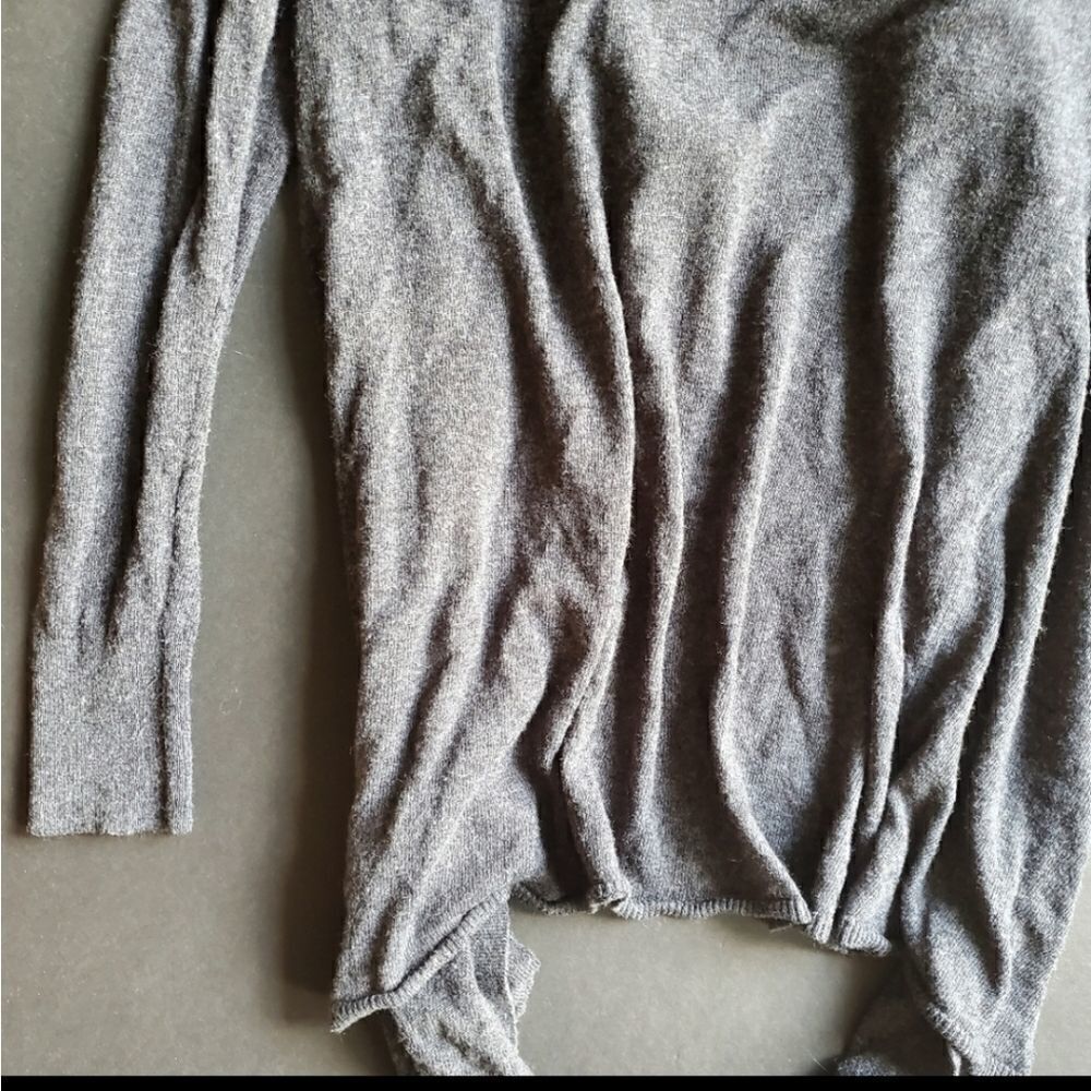 Loft grey flyaway cardigan - Picture 8 of 10